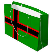 カレリア国旗 ラージペーパーバッグ (裏面アングル)