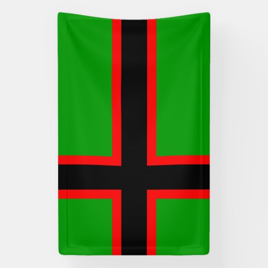 カレリア国旗 横断幕 (縦)