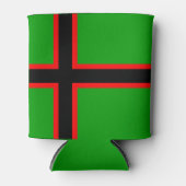 カレリア国旗 缶クーラー (正面)