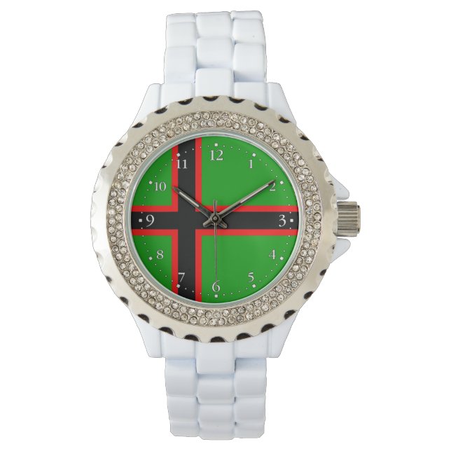 カレリア国旗 腕時計 (正面)
