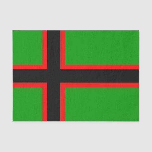 カレリア国旗 薄葉紙 (正面)