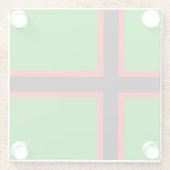 カレリア自治共和国旗 ガラスコースター (裏面)