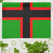 カレリア自治共和国旗 キッチンタオル (折り畳み)