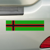 カレリア自治共和国旗 バンパーステッカー (車上)