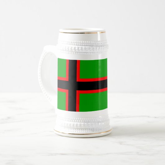 カレリア自治共和国旗 ビールジョッキ (正面左)