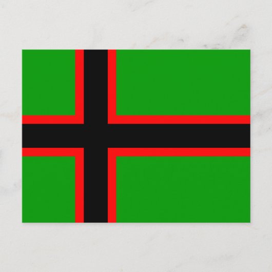 カレリア自治共和国旗 ポストカード (正面)