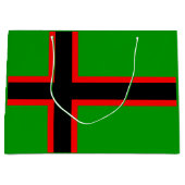 カレリア自治共和国旗 ラージペーパーバッグ (正面)