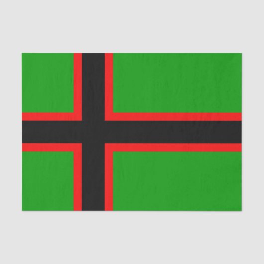 カレリア自治共和国旗 薄葉紙 (正面)