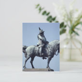 カレル・グスタフX騎士像 ポストカード (スタンド正面)