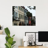 カレレストンウォーターカラーポスタープリント ポスター (ホームオフィス)