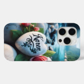 カレンのハートストーンバイザリバー Case-Mate iPhoneケース (裏面 (横))