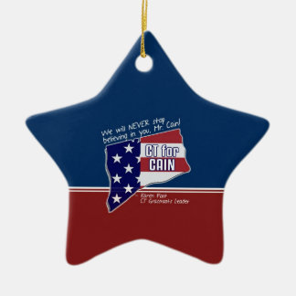 カレンのポストのためのオーナメント。 カインのためのCTのリーダー セラミックオーナメント