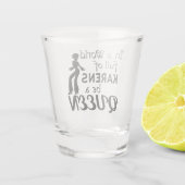 カレンの世界で女王になる ショットグラス (裏面)