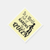 カレンの世界で女王になる スタンダードカクテルナプキン (角)