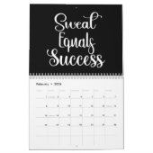 カレンやる気を起こさせるダー カレンダー (2月 2026)