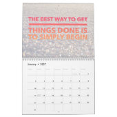 カレンやる気を起こさせるダー カレンダー (1月 2027)