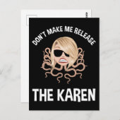 カレンを解放させるな ポストカード (正面/裏面)