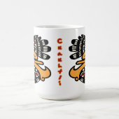 カレンアステカダー日付15 - Cuautli モーフィングマグカップ (中央)