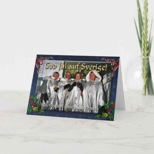 カレンカードメリークリスマスの最終 シーズンカード (正面)