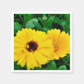 カレンジュラオフィシナリス紙ナプキンス スタンダードカクテルナプキン (正面)