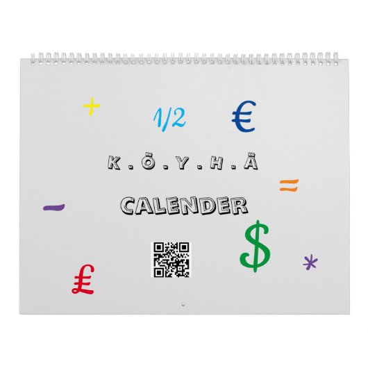 カレンダカレンダー カレンダー (カバー)