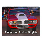 カレンダチェイエンヌクルーズナイト カレンダー (カバー)