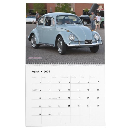 カレンダチェイエンヌクルーズナイト カレンダー (3月 2026)