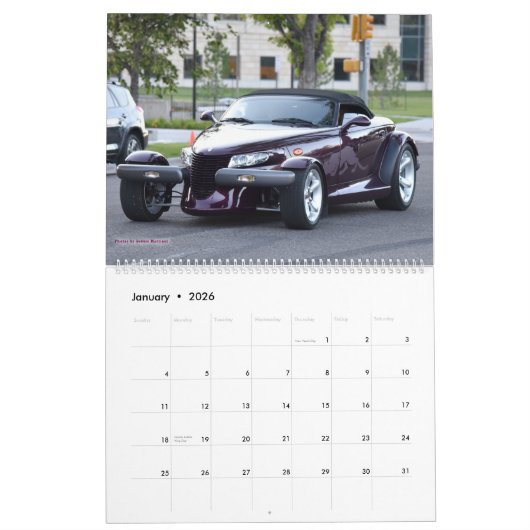 カレンダチェイエンヌクルーズナイト カレンダー (1月 2026)