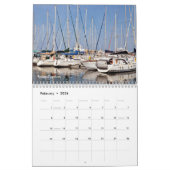 カレンダフランスのーのポー地中海のト カレンダー (2月 2026)