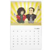 カレンダーだヨ 雅美と一郎 2018 カレンダー (1月 2027)