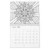 カレンダーに色を付ける2ndエディション カレンダー (1月 2026)