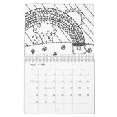 カレンダーに色を付ける2ndエディション カレンダー (3月 2026)