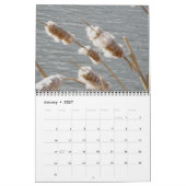 カレンダーのまわりに – 池 カレンダー (1月 2027)