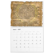 カレンダーのイギリス: ローマの征服 カレンダー (3月 2027)