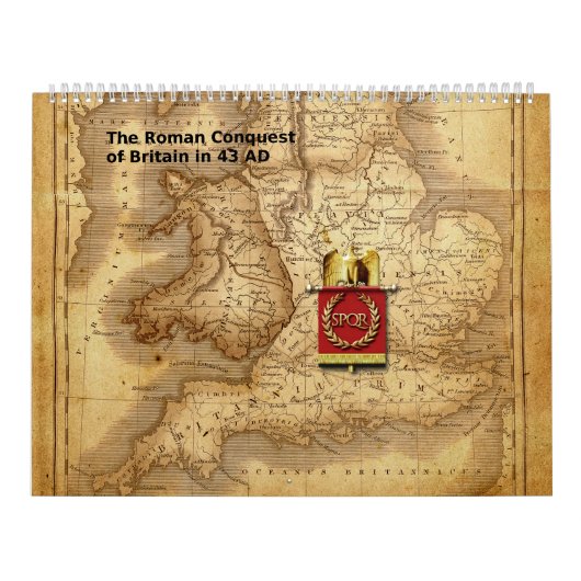 カレンダーのイギリス: ローマの征服 カレンダー (カバー)