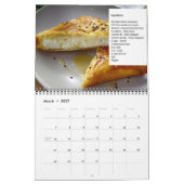 カレンダーのギリシャ語レシピ カレンダー (3月 2027)