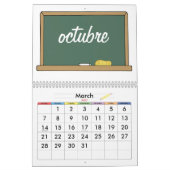カレンダーのスペインの月 カレンダー (3月 2027)