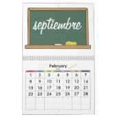 カレンダーのスペインの月 カレンダー (2月 2026)