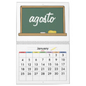 カレンダーのスペインの月 カレンダー (1月 2026)