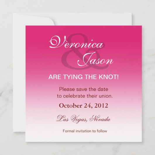 カレンダーのページの保存日付の写真 セーブザデート (裏面)