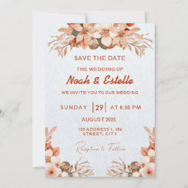 カレンダーのマーク：日付の保存 招待状