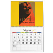 カレンダーのヴィンテージ旅行ポスター2 カレンダー (2月 2027)