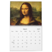 カレンダーの世界的に有名な絵画 カレンダー (3月 2027)