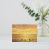 カレンダーの名刺 名刺 (スタンド正面)