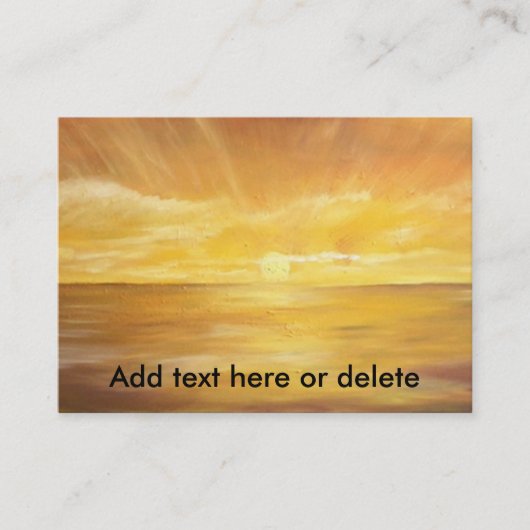 カレンダーの名刺 名刺 (正面)