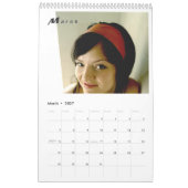 カレンダーの女の子2009年 カレンダー (3月 2027)