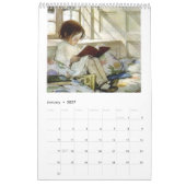 カレンダーの女の子 カレンダー (1月 2027)