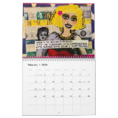 カレンダーの生命は1つの大きい波です カレンダー (2月 2026)