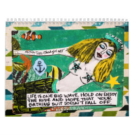 カレンダーの生命は1つの大きい波です カレンダー