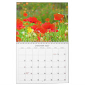 カレンダーの祖母は庭の花に行こう カレンダー (1月 2027)